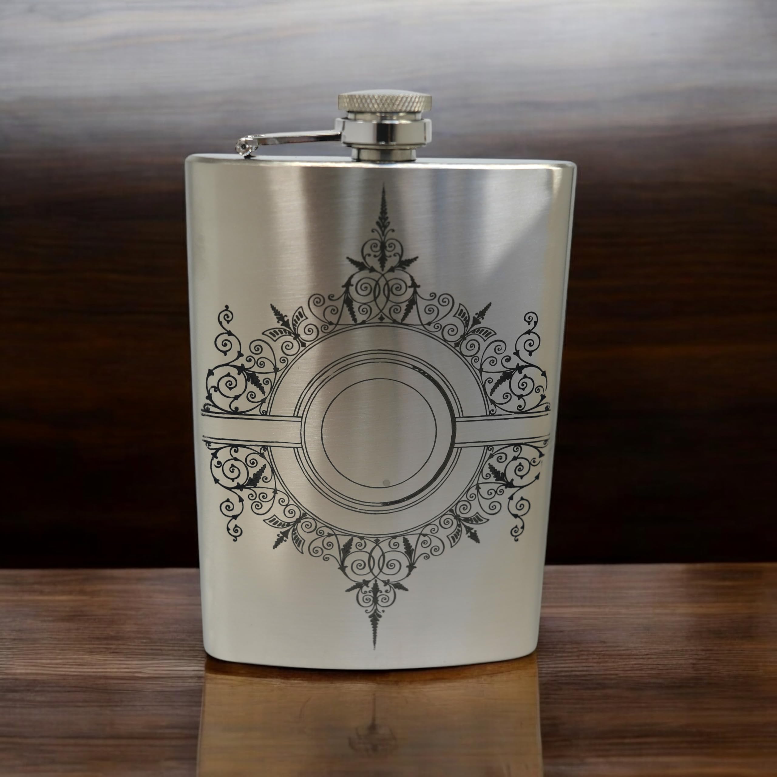 Amazon.com: 8oz Decorative Design Flask : Everything Else